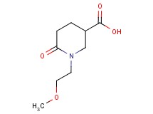 1-(2-methoxyethyl)-6-oxopiperidine-3-carboxylic acid