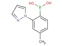 [4-methyl-2-(1H-pyrazol-1-yl)phenyl]boronic acid