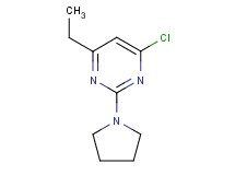 4-chloro-6-ethyl-2-pyrrolidin-1-ylpyrimidine