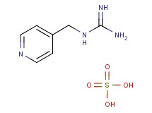 N-(4-pyridinylmethyl)guanidine sulfate