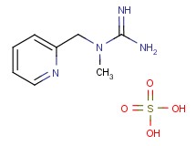 N-methyl-N-(2-pyridinylmethyl)guanidine sulfate