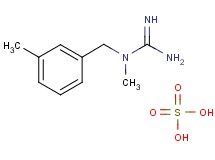 N-methyl-N-(3-methylbenzyl)guanidine sulfate