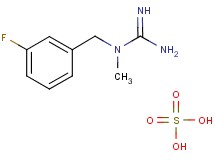 N-(3-fluorobenzyl)-N-methylguanidine sulfate