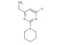 4-chloro-6-ethyl-2-piperidin-1-ylpyrimidine