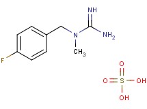 N-(4-fluorobenzyl)-N-methylguanidine sulfate