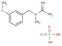 N-(3-methoxybenzyl)-N-methylguanidine sulfate