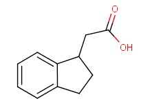 2,3-dihydro-1H-inden-1-ylacetic acid
