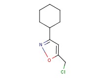5-(chloromethyl)-3-cyclohexylisoxazole