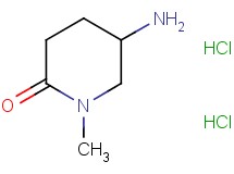 5-amino-1-methylpiperidin-2-one dihydrochloride