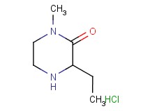 3-ethyl-1-methyl-2-piperazinone hydrochloride