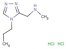 N-methyl-1-(4-propyl-4H-1,2,4-triazol-3-yl)methanamine dihydrochloride