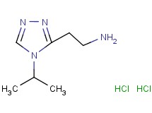 [2-(4-isopropyl-4H-1,2,4-triazol-3-yl)ethyl]amine dihydrochloride