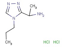 [1-(4-propyl-4H-1,2,4-triazol-3-yl)ethyl]amine dihydrochloride