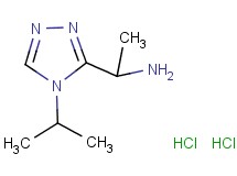 [1-(4-isopropyl-4H-1,2,4-triazol-3-yl)ethyl]amine dihydrochloride