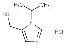 (1-isopropyl-1H-imidazol-5-yl)methanol hydrochloride