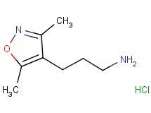 [3-(3,5-dimethyl-4-isoxazolyl)propyl]amine hydrochloride