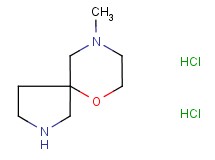 9-methyl-6-oxa-2,9-diazaspiro[4.5]decane dihydrochloride