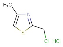 2-(chloromethyl)-4-methyl-1,3-thiazole hydrochloride