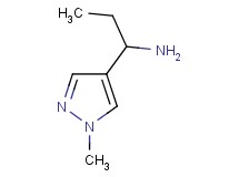 1-(1-methyl-1H-pyrazol-4-yl)propan-1-amine