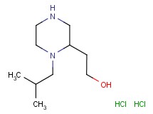 2-(1-isobutyl-2-piperazinyl)ethanol dihydrochloride