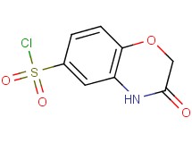 3-oxo-3,4-dihydro-2H-1,4-benzoxazine-6-sulfonyl chloride