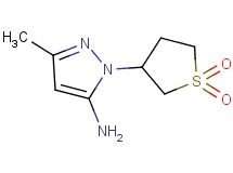 1-(1,1-dioxidotetrahydro-3-thienyl)-3-methyl-1H-pyrazol-5-amine