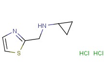 N-(1,3-thiazol-2-ylmethyl)cyclopropanamine dihydrochloride