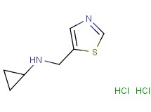 N-(1,3-thiazol-5-ylmethyl)cyclopropanamine dihydrochloride