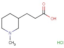 3-(1-methyl-3-piperidinyl)propanoic acid hydrochloride