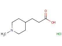 3-(1-methyl-4-piperidinyl)propanoic acid hydrochloride