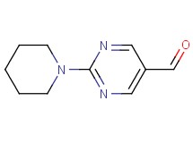 2-(1-piperidinyl)-5-pyrimidinecarbaldehyde
