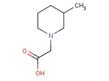 (3-methylpiperidin-1-yl)acetic acid