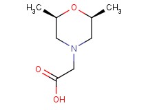 [cis-2,6-dimethylmorpholin-4-yl]acetic acid
