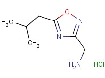 [(5-isobutyl-1,2,4-oxadiazol-3-yl)methyl]amine hydrochloride