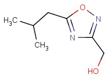(5-isobutyl-1,2,4-oxadiazol-3-yl)methanol