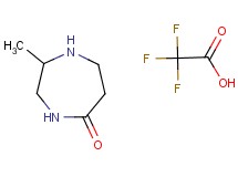 2-methyl-1,4-diazepan-5-one trifluoroacetate
