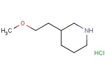 3-(2-methoxyethyl)piperidine hydrochloride