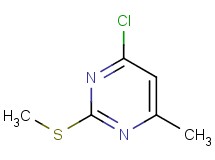 4-chloro-6-methyl-2-(methylthio)pyrimidine