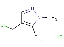 4-(chloromethyl)-1,5-dimethyl-1H-pyrazole hydrochloride
