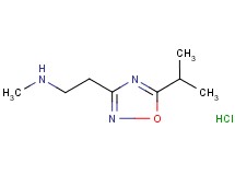[2-(5-isopropyl-1,2,4-oxadiazol-3-yl)ethyl]methylamine hydrochloride