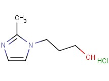 3-(2-methyl-1H-imidazol-1-yl)-1-propanol hydrochloride