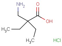 2-(aminomethyl)-2-ethylbutanoic acid hydrochloride