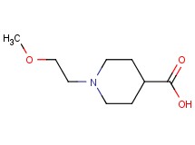1-(2-methoxyethyl)-4-piperidinecarboxylic acid