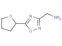 1-[5-(tetrahydro-2-furanyl)-1,2,4-oxadiazol-3-yl]methanamine
