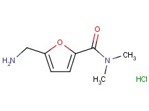 5-(aminomethyl)-N,N-dimethyl-2-furamide hydrochloride