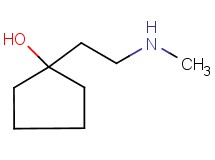 1-[2-(methylamino)ethyl]cyclopentanol