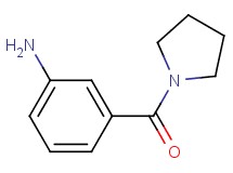 3-(1-pyrrolidinylcarbonyl)aniline