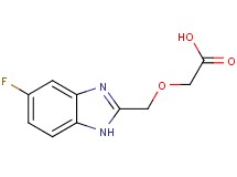 [(5-fluoro-1H-benzimidazol-2-yl)methoxy]acetic acid