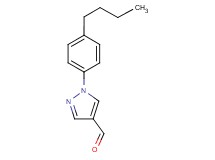 1-(4-butylphenyl)-1H-pyrazole-4-carbaldehyde