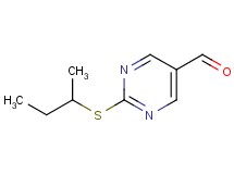 2-(sec-butylthio)pyrimidine-5-carbaldehyde